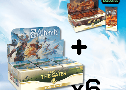 Gamers Guild AZ Altered TCG Altered: Beyond the Gates Booster Display Case plus 1 Discounted Kickstarter Booster Display (Pre-Order) Asmodee