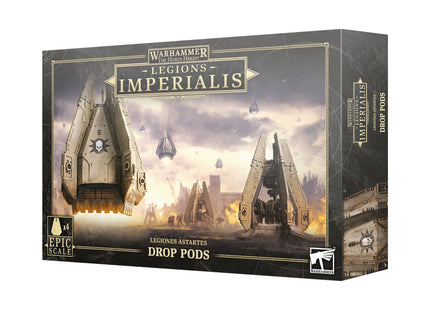 Gamers Guild AZ Legions Imperialis Warhammer Legions Imperialis: Legiones Astartes: Drop Pods (Pre-Order) Games-Workshop
