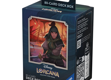 Gamers Guild AZ Lorcana TCG Disney Lorcana: Deck Box - Mulan Discontinue