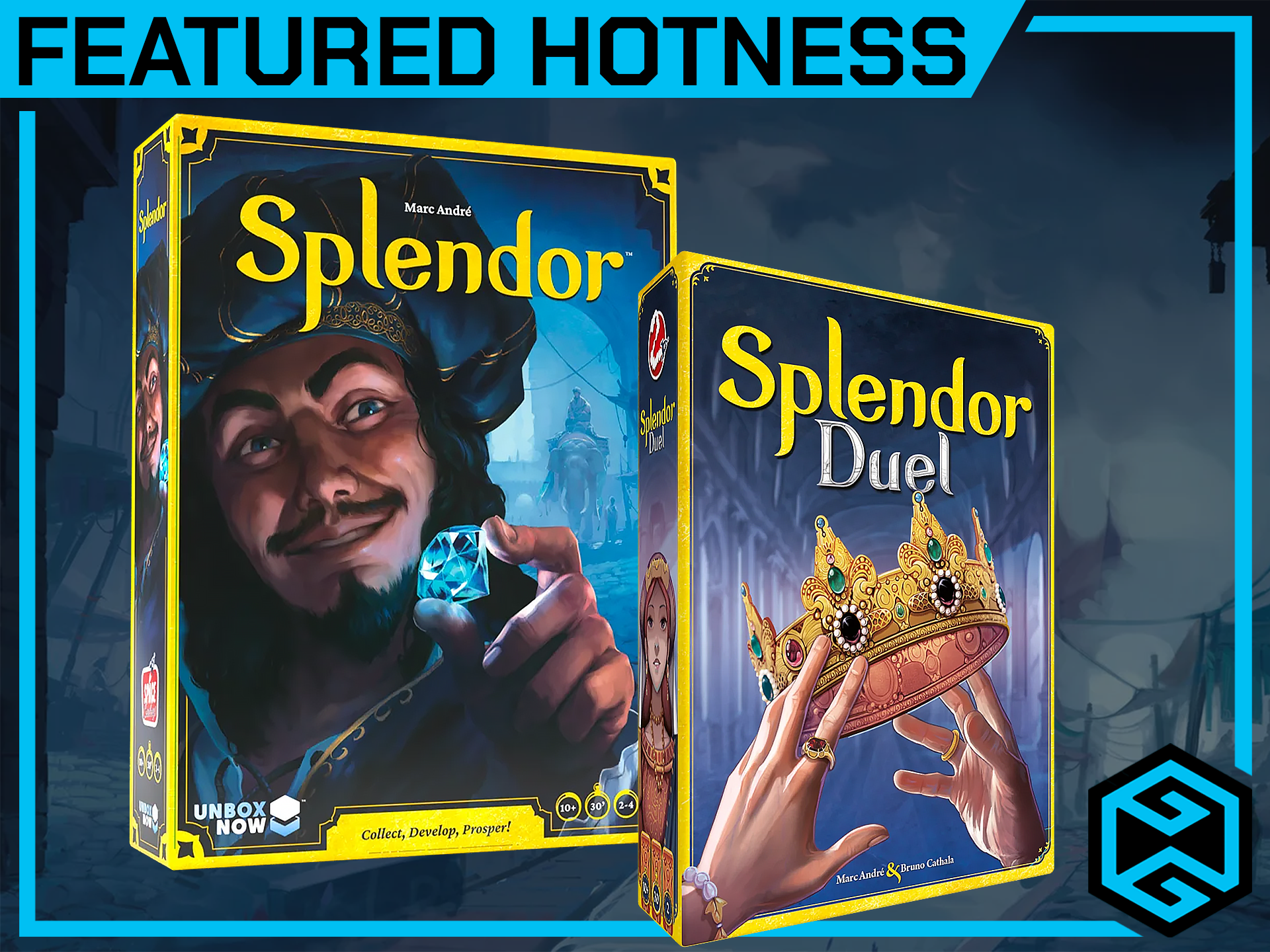 Become a Renaissance Merchant in Splendor and Splendor Duel
