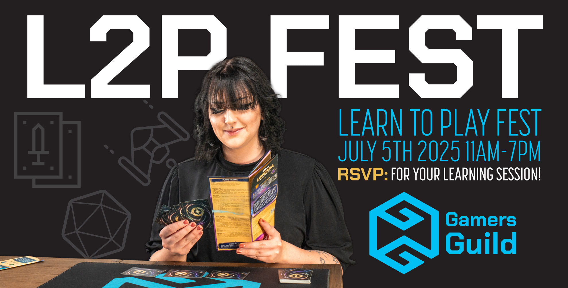 RSVP For Learn to Play Fest July 5th!