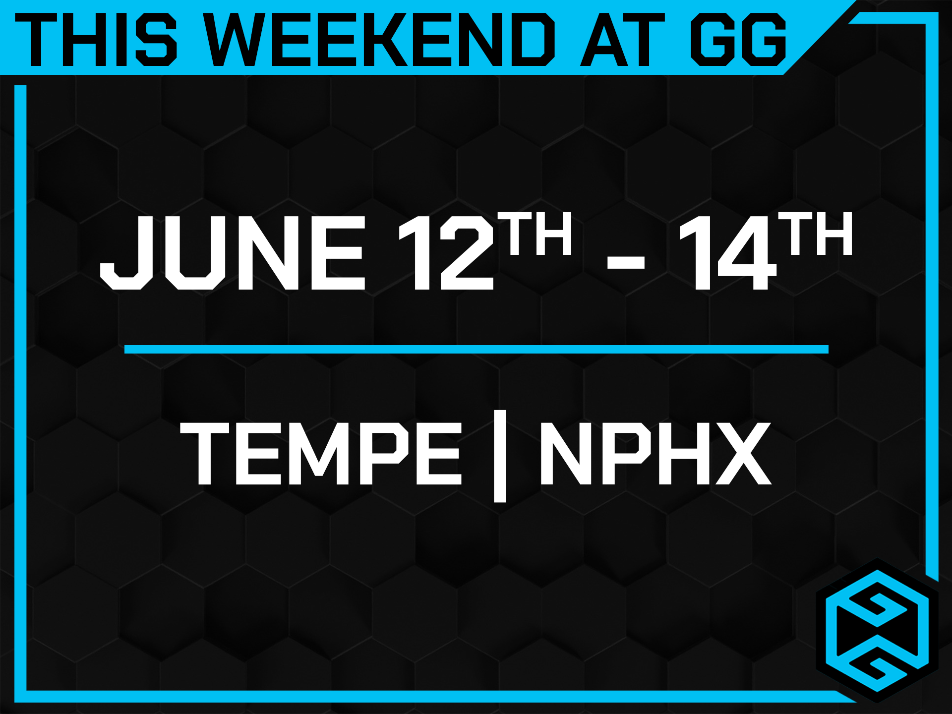 This Weekend at GG: 6/12-6/14