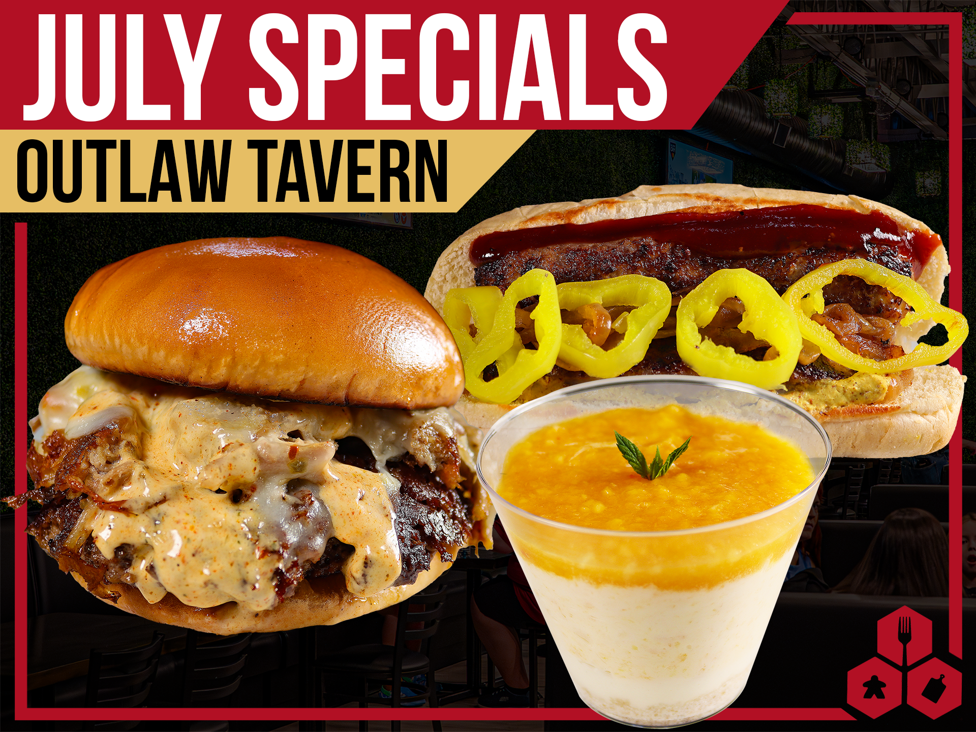 Forks & Boards July Specials: Outlaw Eats for a Limited Time Only