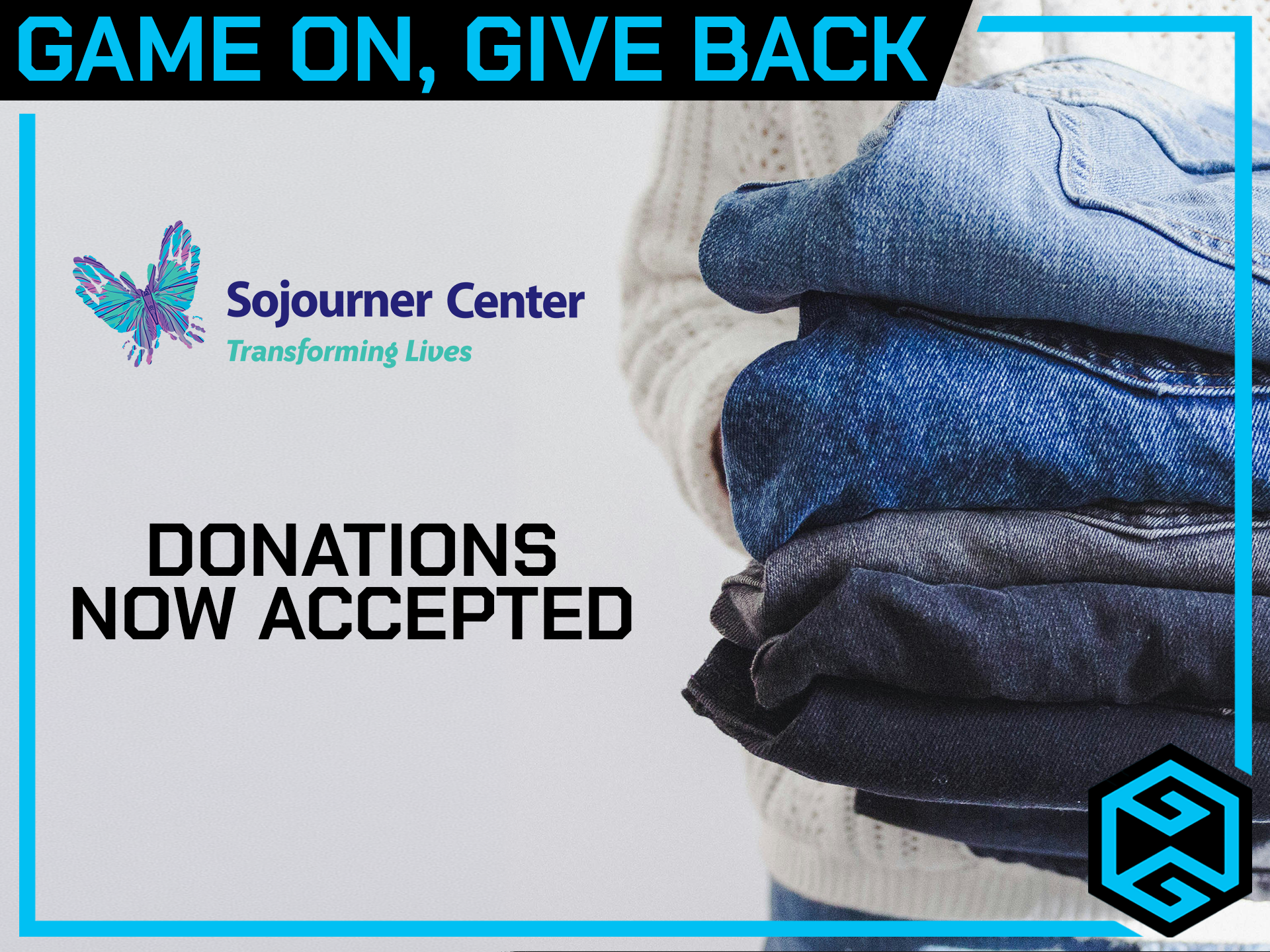 Game On, Give Back Donations Now Accepted