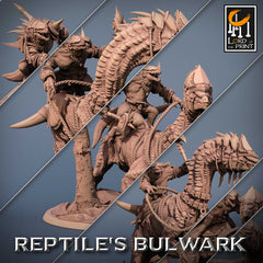 Reptile's Bulwark 3D Prints