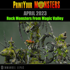 Rock Monsters From Magic Valley