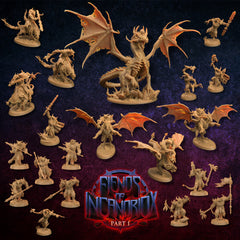 Fiends of Incadriox Army Part 1 3D Prints