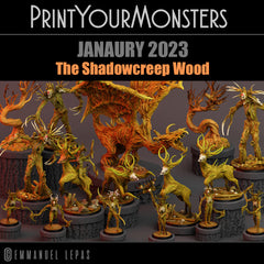 The Shadowcreep Woods 3D Print