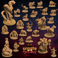 Doggos and Dragons 3D Prints