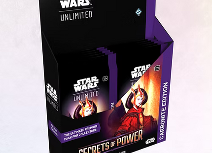 Star Wars: Unlimited - Secrets of Power - Carbonite Booster Display Box