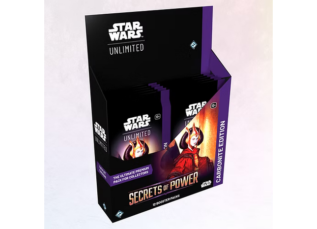 Star Wars: Unlimited - Secrets of Power - Carbonite Booster Display Box