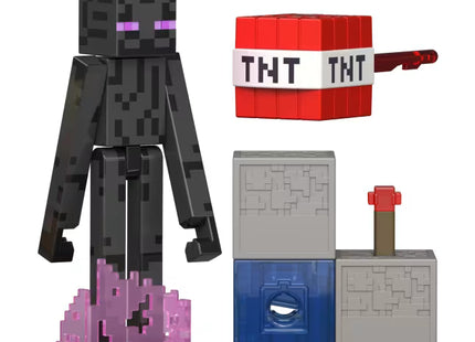Gamers Guild AZ Mattel Minecraft: Redstone Charged Action Figure - Enderman Discontinue