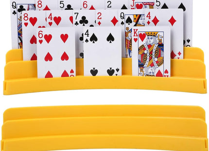 3-Layer Card Holder: Yellow - 2 Pack