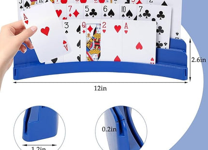 3-Layer Card Holder: Blue - 2 Pack