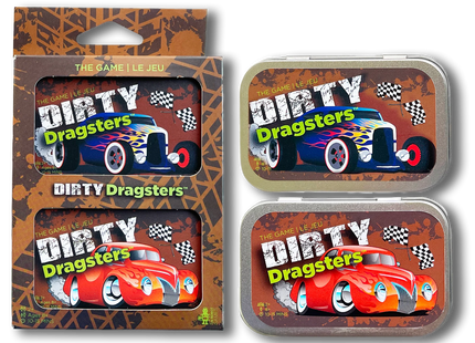 Dirty Dragsters: Blue & Orange Cars