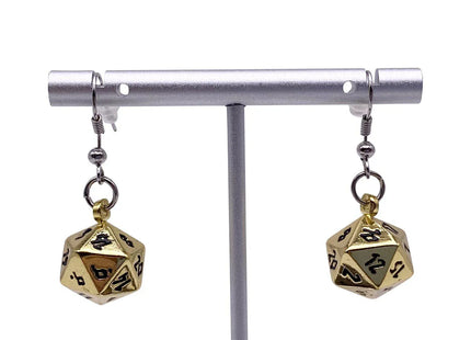 Norse Foundry: Dead Man's Gold - Ioun Stone D20 Dice Earrings