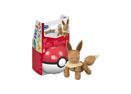 Pokemon: Mega Construx Poke Ball Toy Kit - Eevee