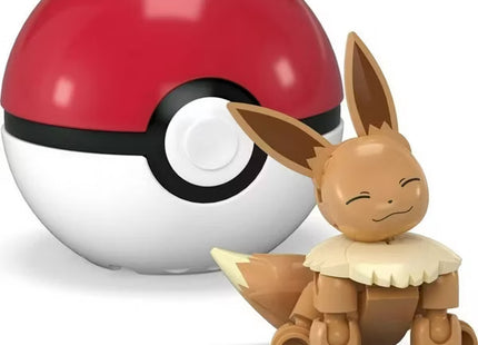 Pokemon: Mega Construx Poke Ball Toy Kit - Eevee