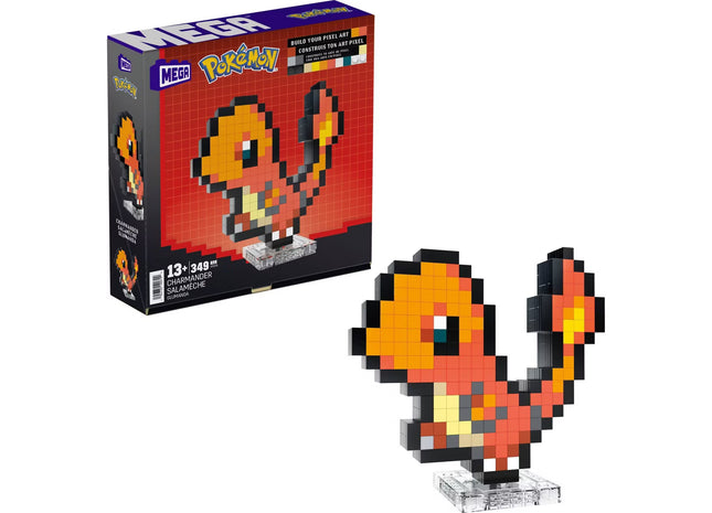 MEGA Pokemon Pixelated - Charmander (Pre-Order)
