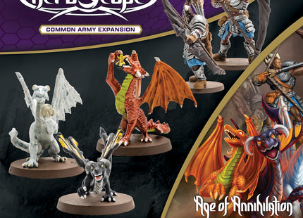 Heroscape: Greatbow Archers & Scions of Icaria Common Army Expansion [Premium Painted Edition]