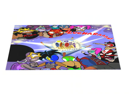 Super Lucha! - Large Playmat