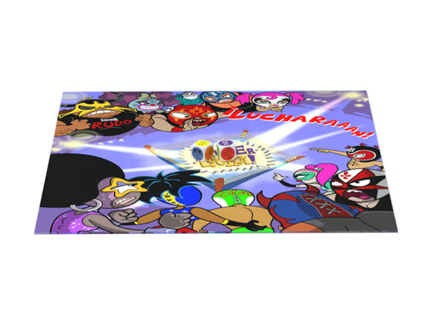 Super Lucha! - Large Playmat