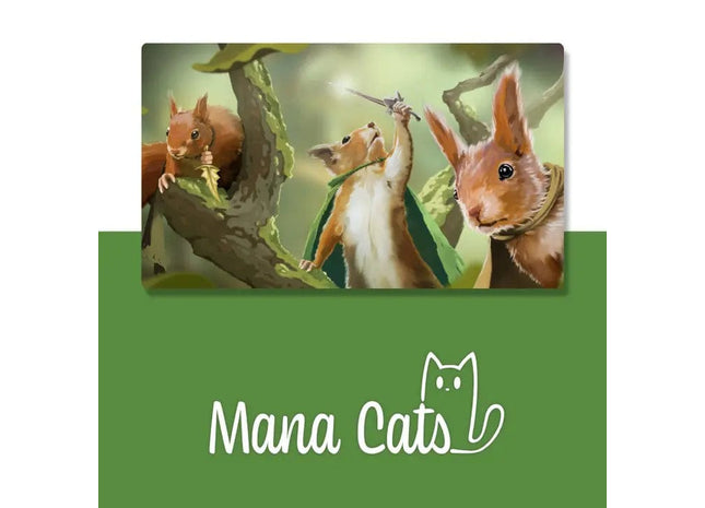 Gamers Guild AZ ManaCats ManaCats: Playmat - Squirrel Caverns & Calicos