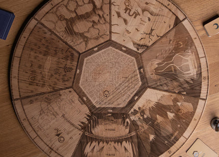 Veiled Fate (Premium Wooden Board, White Oak)