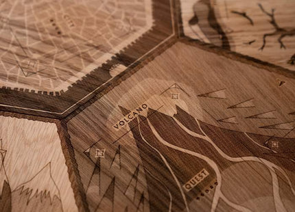 Veiled Fate (Premium Wooden Board, White Oak)