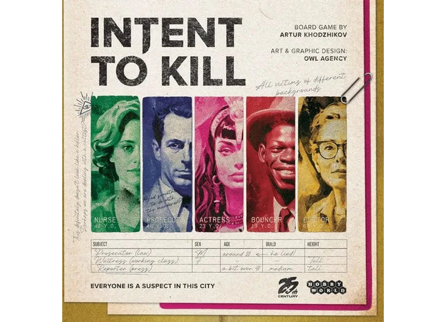 Gamers Guild AZ 25th Century Games Intent To Kill (Pre-Order) AGD