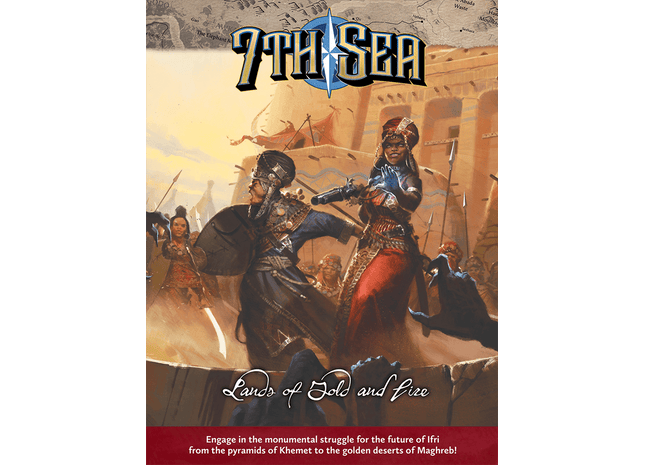 Gamers Guild AZ 7th Sea RPG 7th Sea RPG: 2nd Edition - Lands of Gold and Fire ACD Distribution