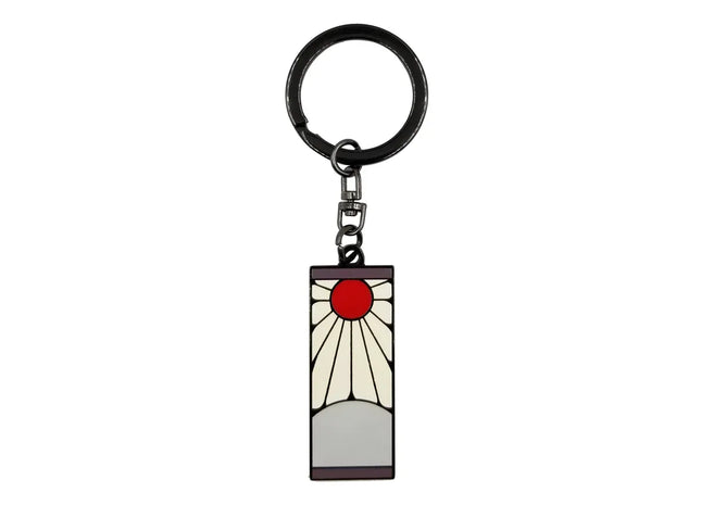 Gamers Guild AZ ABYstyle Demon Slayer Tanjiro Kamado's Metal Keychain Hanafuda Faire