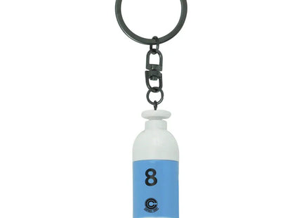Gamers Guild AZ ABYstyle Dragon Ball Z Blue Capsule Corp Keychain Faire