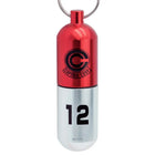 Gamers Guild AZ ABYstyle Dragon Ball Z Red Capsule Corp Aluminium Keychain Faire