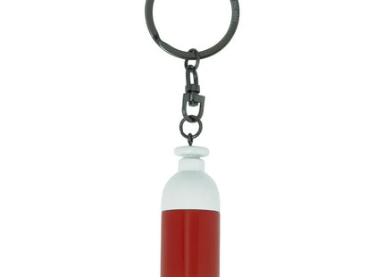 Gamers Guild AZ ABYstyle Dragon Ball Z Red Plastic Capsule Corp Keychain Faire