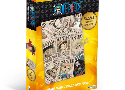 Gamers Guild AZ ABYstyle One Piece: Jigsaw Puzzle 1000 Pieces - Wanted Faire