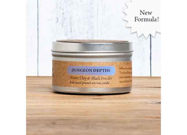 Gamers Guild AZ Accessory Cantrip Candles: Dungeon Depths 6 oz Cantrip Candles