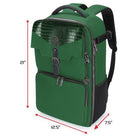 Gamers Guild AZ Accessory Power ENHANCE Gaming: Card Storage Backpack (Green) Enhance Gaming