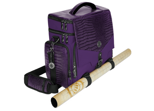 Gamers Guild AZ Accessory Power ENHANCE Gaming: D&D Case (Purple) Enhance Gaming