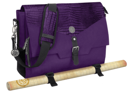 Gamers Guild AZ Accessory Power ENHANCE Gaming: RPG Messenger Bag (Purple) Enhance Gaming