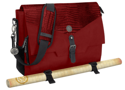 Gamers Guild AZ Accessory Power ENHANCE Gaming: RPG Messenger Bag (Red) Enhance Gaming