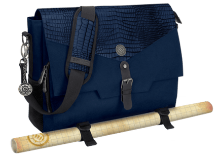 Gamers Guild AZ Accessory Power ENHANCE Tabletop RPGs: Messenger Bag Dragon - Blue Mad Al