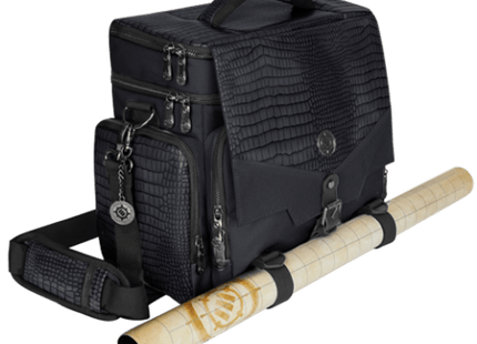 Gamers Guild AZ Accessory Power ENHANCE Tabletop RPGs - RPG Adventurer's Bag Collector's Edition (Black) Mad Al