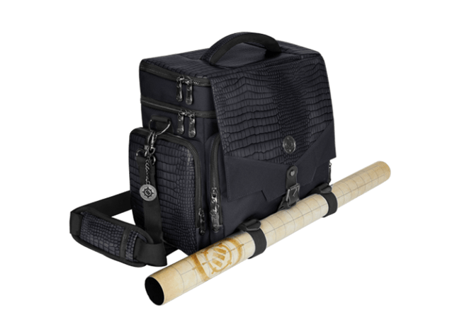 Gamers Guild AZ Accessory Power ENHANCE Tabletop RPGs - RPG Adventurer's Bag Collector's Edition (Black) Mad Al
