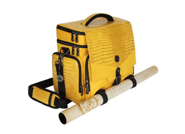 Gamers Guild AZ Accessory Power ENHANCE Tabletop RPGs - RPG Adventurer's Bag Collector's Edition (Gold) Mad Al