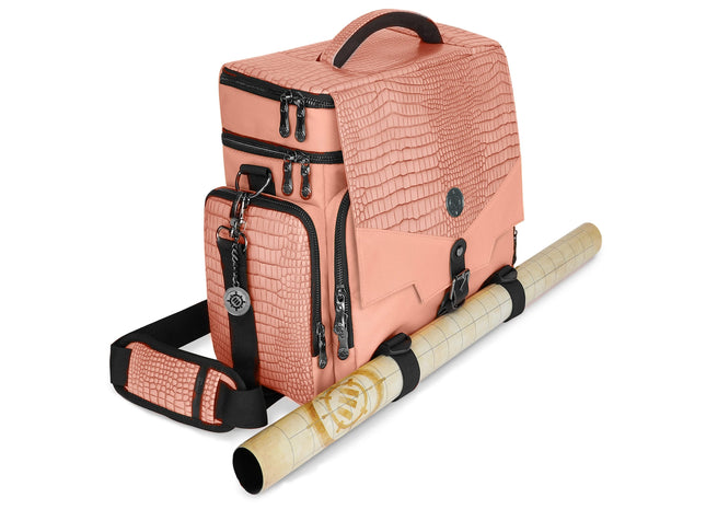Gamers Guild AZ Accessory Power ENHANCE Tabletop RPGs - RPG Adventurer's Bag Collector's Edition (Pink) Mad Al