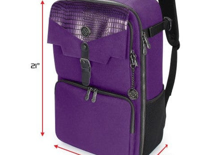 Gamers Guild AZ Accessory Power ENHANCE Tabletop RPGs - RPG Adventurer's Bag Collector's Edition (Purple) Enhance Gaming