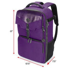 Gamers Guild AZ Accessory Power ENHANCE Tabletop RPGs - RPG Adventurer's Bag Collector's Edition (Purple) Enhance Gaming