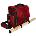 Gamers Guild AZ Accessory Power ENHANCE Tabletop RPGs - RPG Adventurer's Bag Collector's Edition (Red) Mad Al