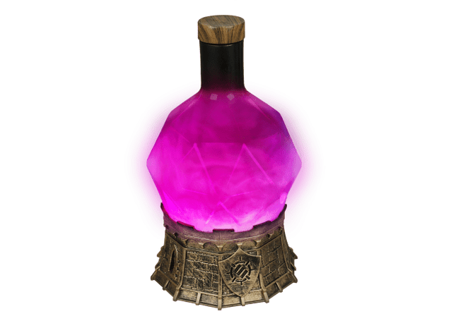 Gamers Guild AZ Accessory Power ENHANCE Tabletop RPGs: Sorcerer's Potion Light - Purple Mad Al